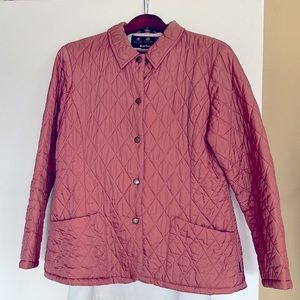 Barbour Pink Quilted Jacket